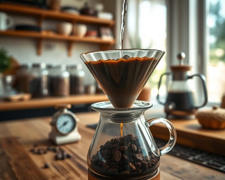 coffee blooming technique